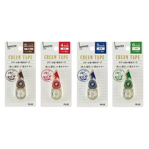 普樂士 PLUS | 手帳修正帶 CREAM TAPE