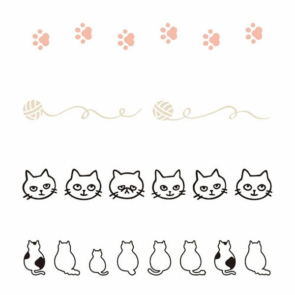 普樂士 PLUS |  貓咪花邊章 NECO ROLL